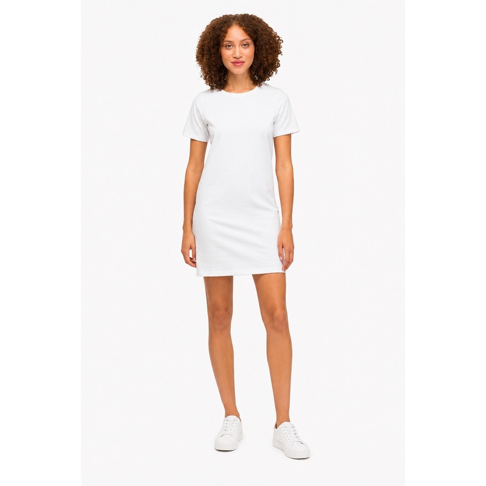 Richer Poorer Womens White‎ Cotton Short Sleeve T-Shirt Mini Dress Size Medium